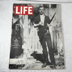 LIFE Magazine Lee Harvey Oswald Feb. 1964 JFK Assassination